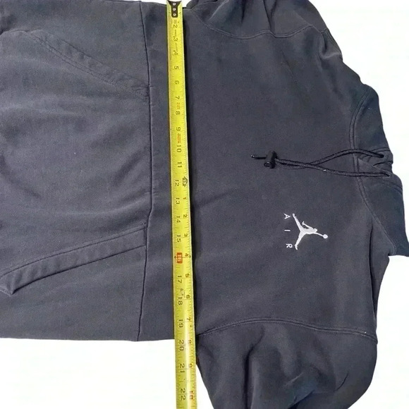 Nike Jordan Mens Jumpman Fleece Pull Over Hoodie Black size Small - Picture 3 of 6